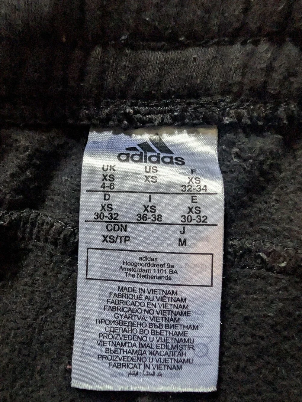 Adidas Black Joggers